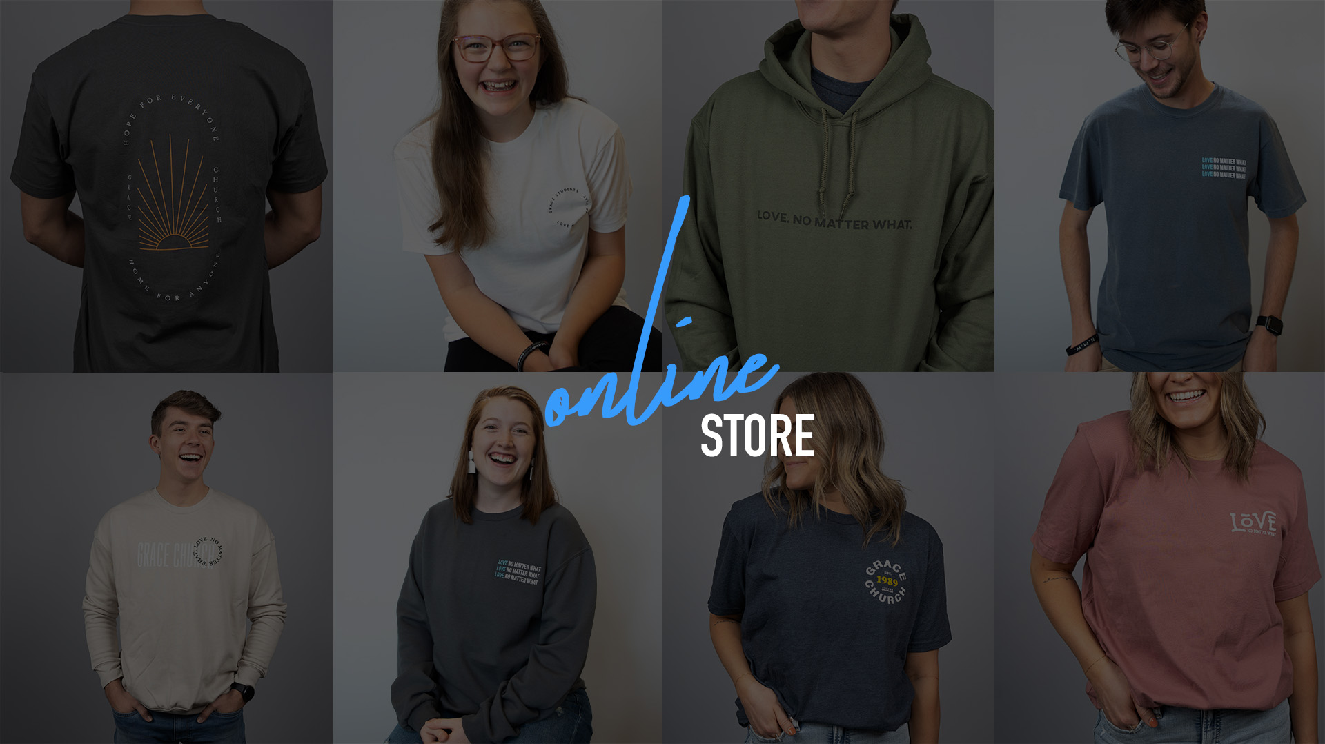 Check Out Our Online Store

Order Grace Church or Grace Union gear!
